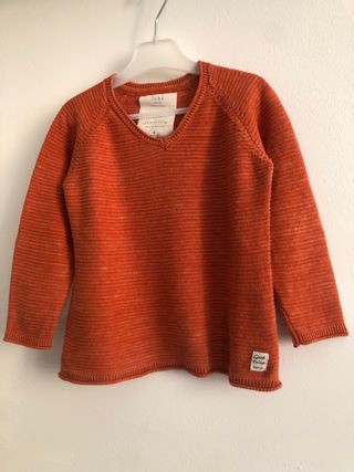 Jersey pico niño Zara
