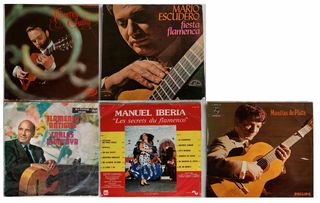 FLAMENCO - 32 discos LPs y 1 doble LP