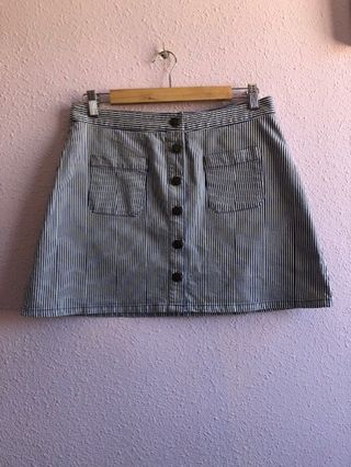 Falda rayas