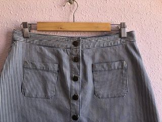 Falda rayas