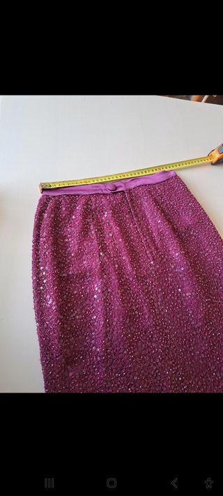 Vestido madrina color Magenta