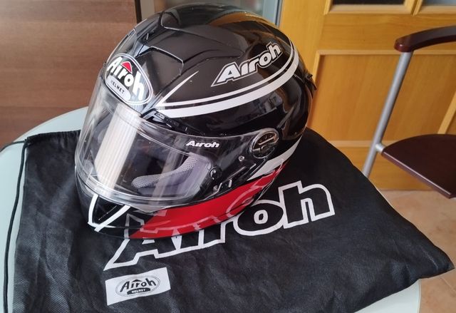 Casco integral Airoh talla L, impecable!