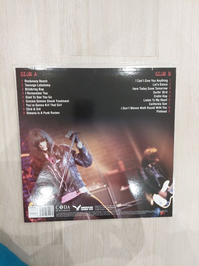 LP VINILO RAMONES Tommys last stand