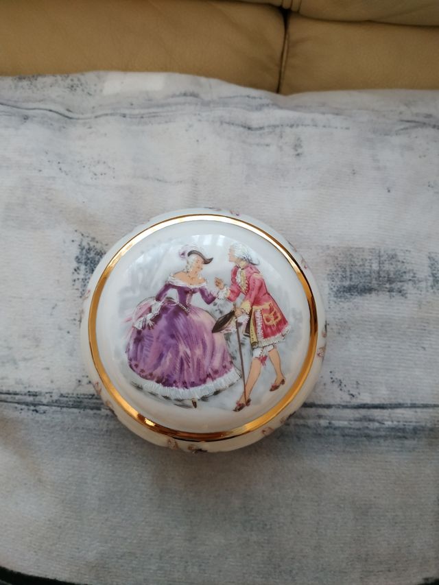 Guarda jóias"Glória Fine Porcelain Babaria"