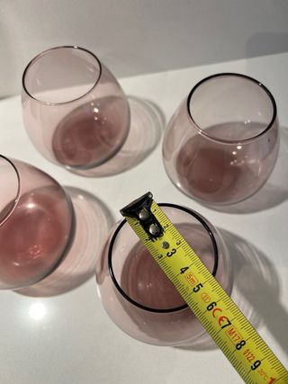 Lote cuatro vasos antiguos