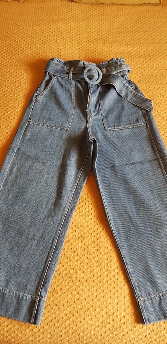 Vaquero cintura alta.