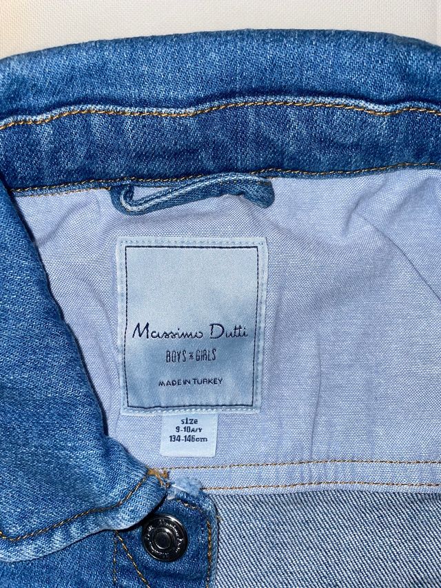 Cazadora tejana MASSIMO DUTTI talla 9-10 años