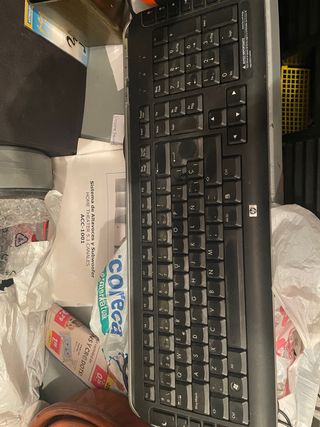 Teclado + ratón HP