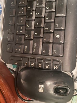 Teclado + ratón HP