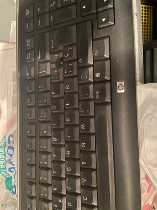 Teclado + ratón HP