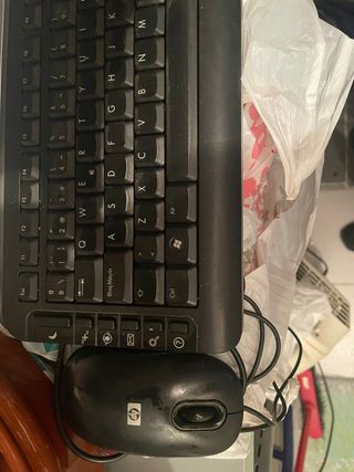 Teclado + ratón HP