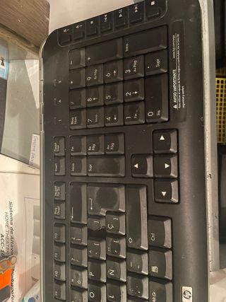 Teclado + ratón HP