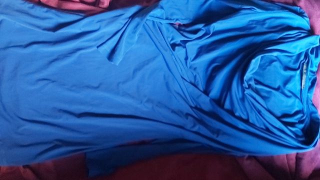 abito Gaudi blu elettrico