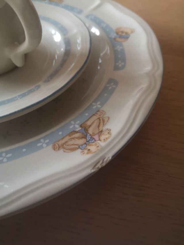 vajilla bebe o niño