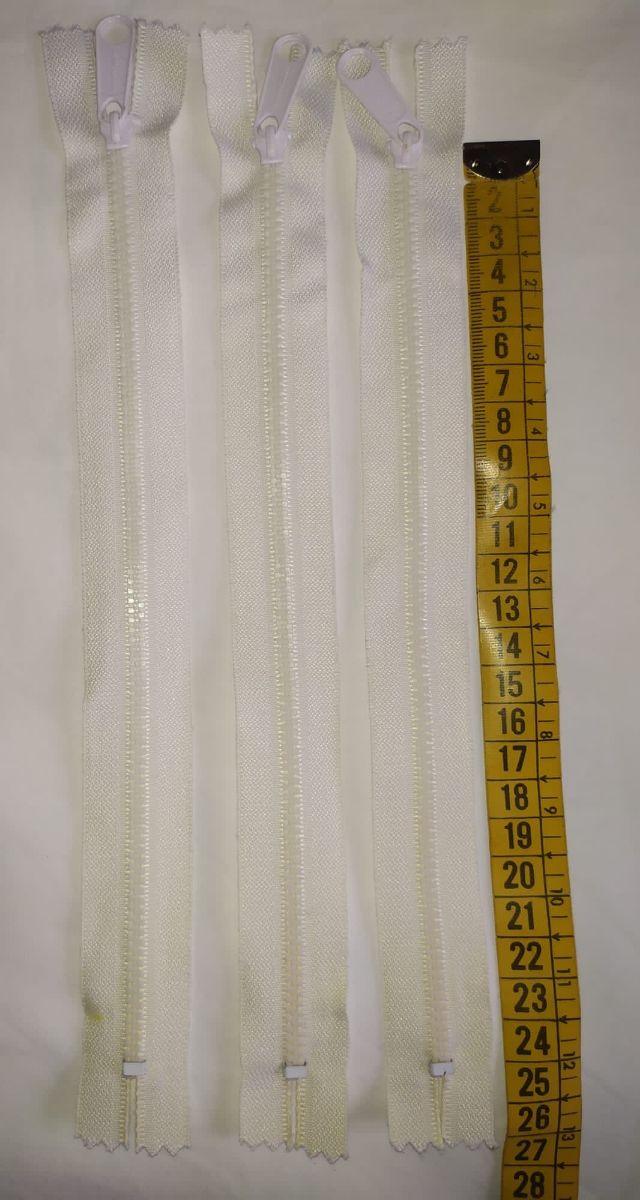 Lote de 6 cremalleras