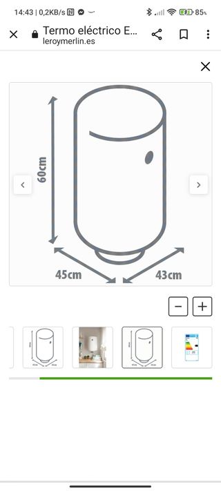 Termo eléctrico todos los modelo y marcas que hay.