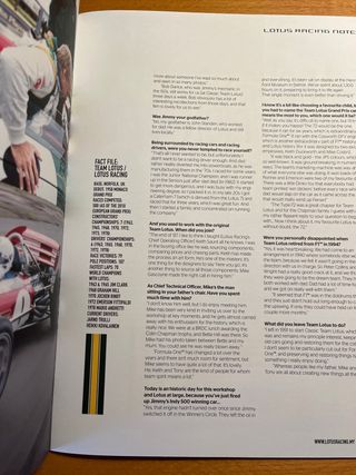 LOTUS Racing Line, 500 Gran Premi in Formula1