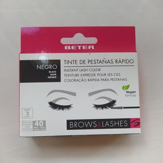 Pestañas postizas y tinte