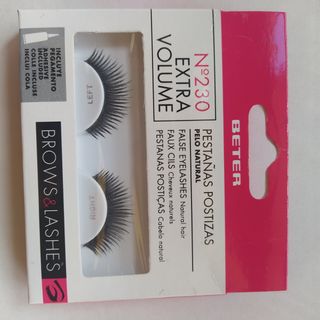 Pestañas postizas y tinte