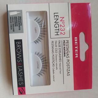 Pestañas postizas y tinte