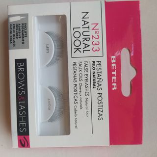 Pestañas postizas y tinte