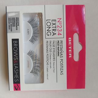 Pestañas postizas y tinte