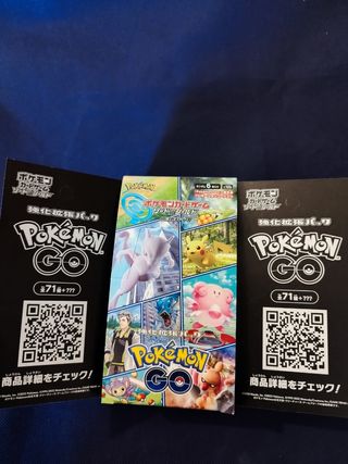 Cartas Pokemon Go edición Japonesa Original