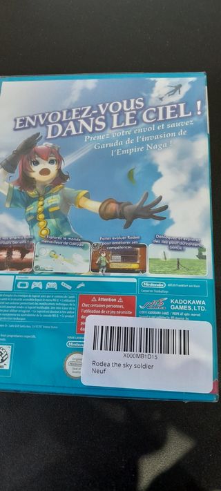 RODEA SKY SOLDIER WII U PRECINTADO