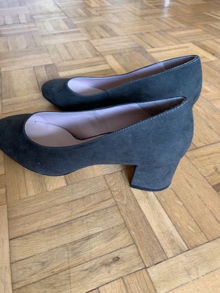Zapatos *nuevos* ANTE y TACÓN