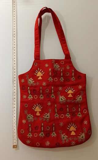 Bolsito de tela estilo boho