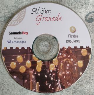 13 DVDs Al Sur, Granada + 2 DVDs Resumen