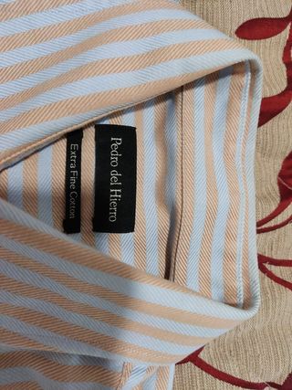 camisa caballero talla L/4 marca PEDRO DEL HIERRO