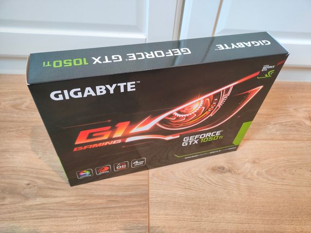 Caja gráfica Gigabyte GTX 1050Ti G1 Gaming 4G
