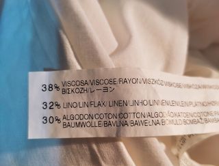 Falda Blanca de Zara