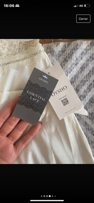 Camisón largo encaje