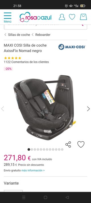 Silla coche grupo 0,1,2