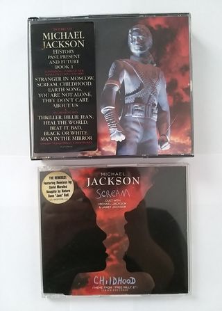 MICHAEL JACKSON - HISTORY + SCREAM - 3 CD SET