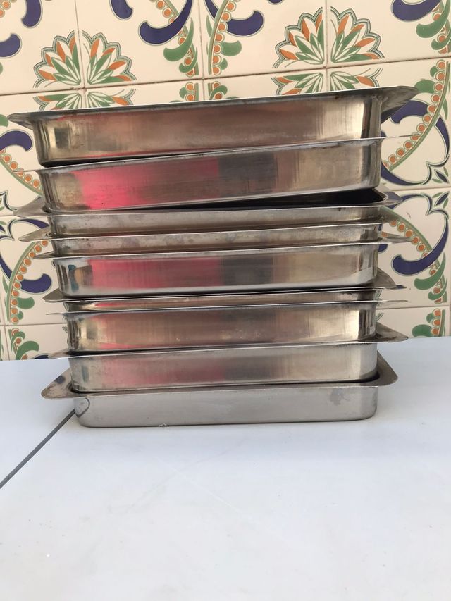 Bandejas de acero inoxidable