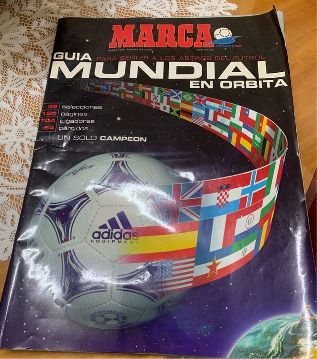 Marca mundial Francia 98.