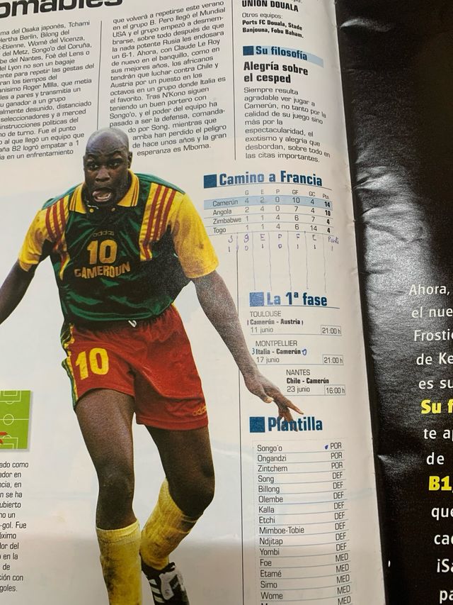 Marca mundial Francia 98.