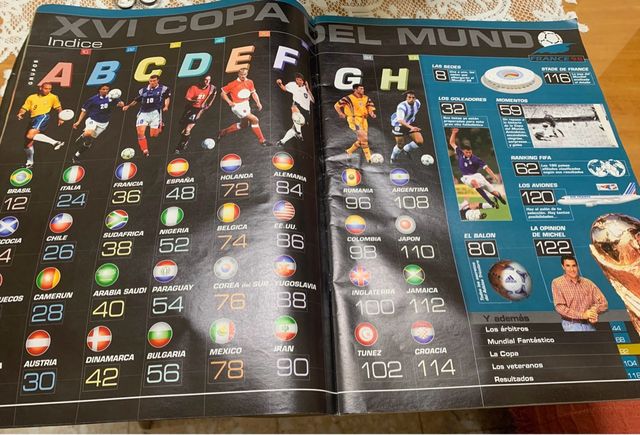 Marca mundial Francia 98.