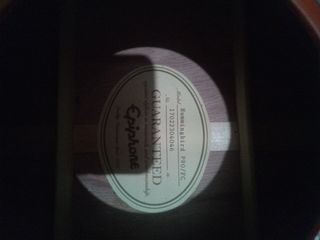 Guitarra epiphone hummingbird