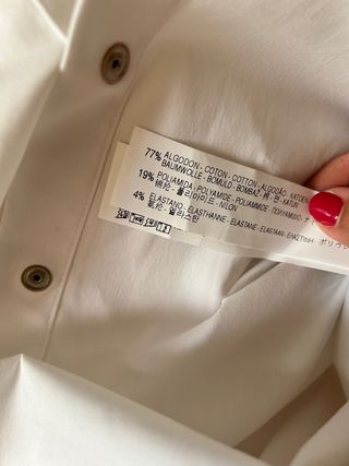 Camisa blanca Zara