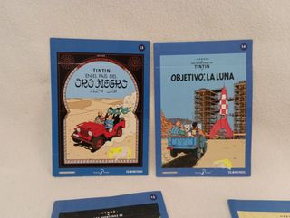 16 DVD es de las aventuras de Tintín