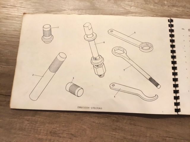 catalogo de herramientas bultaco original  1971