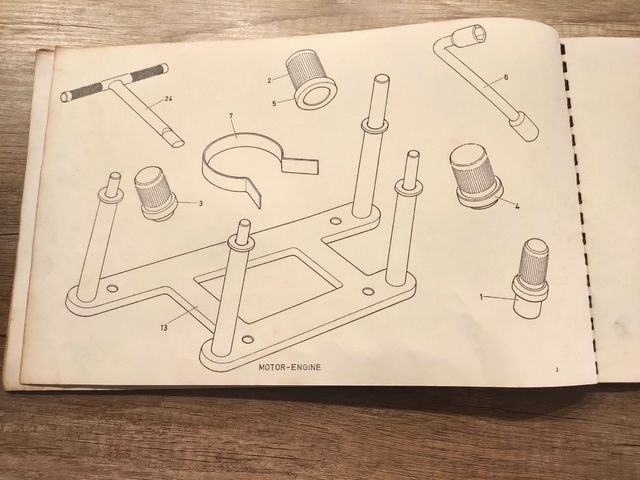 catalogo de herramientas bultaco original  1971