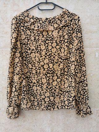 Blusa animal print. t-M