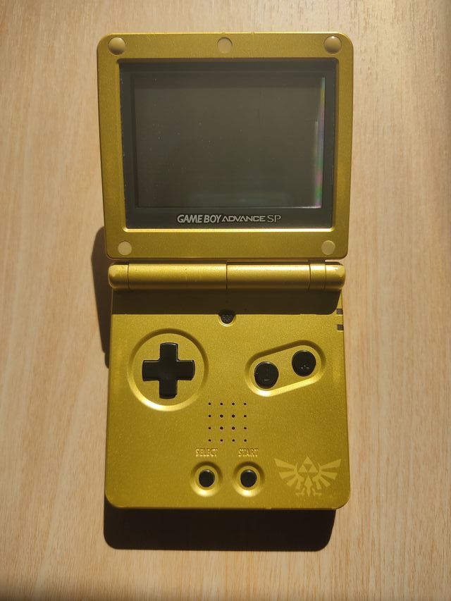 🗡️ GameBoy Advance SP Ed Especial Zelda Trifuerza