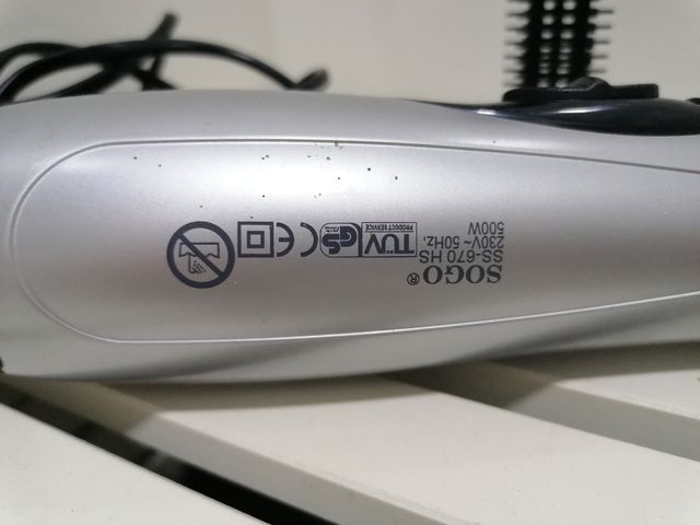 Secador rizador 2 recambios (Sogo)