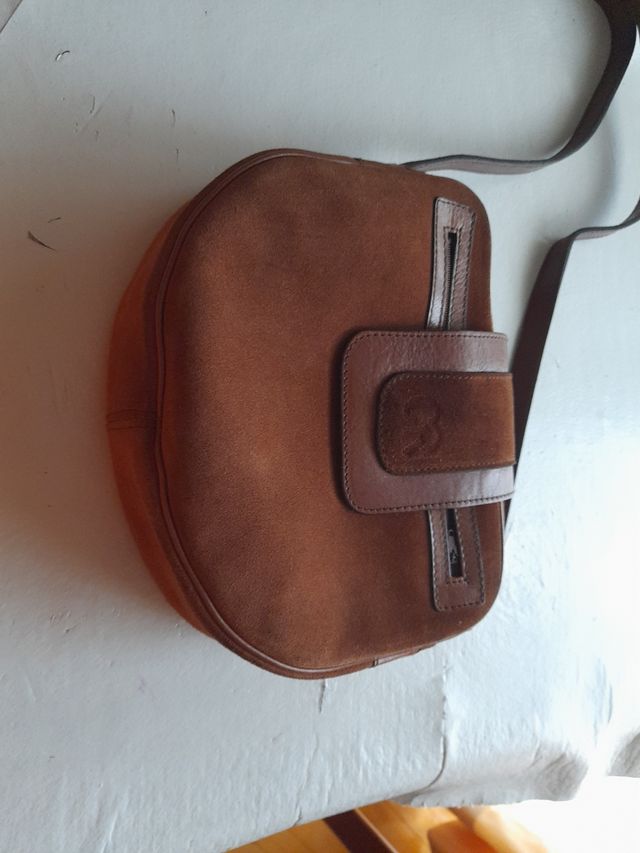 Bolso bandolera marrón